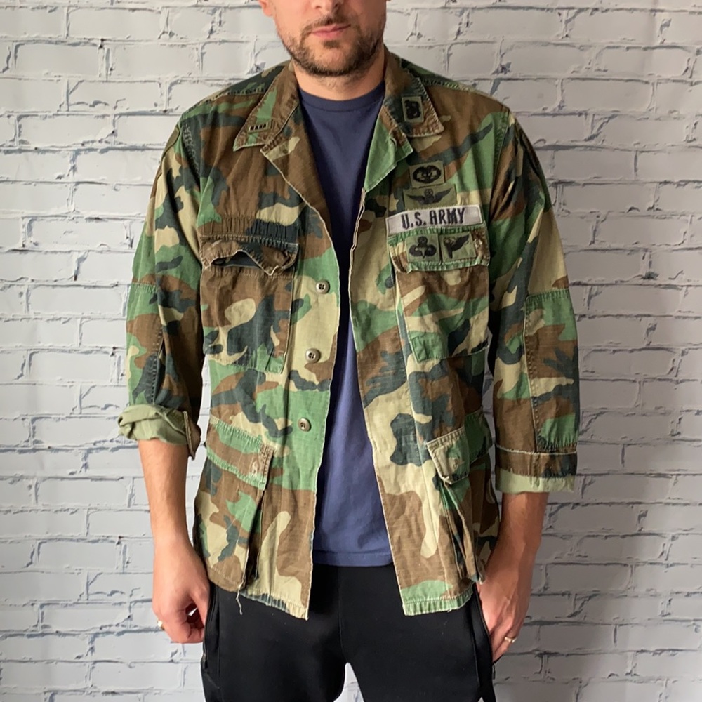 Vintage Camo US Army Jacket